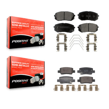 Front Rear Semi-Metallic Brake Pads Kit For Kia Seltos With Electric Parking KPF-100718