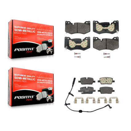 Front Rear Semi-Metallic Brake Pads Kit For Cadillac CT4 KPF-100749