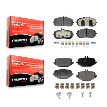 Front Rear Semi-Metallic Brake Pads Kit For Mercedes-Benz GLE350 G550 KPF-100757
