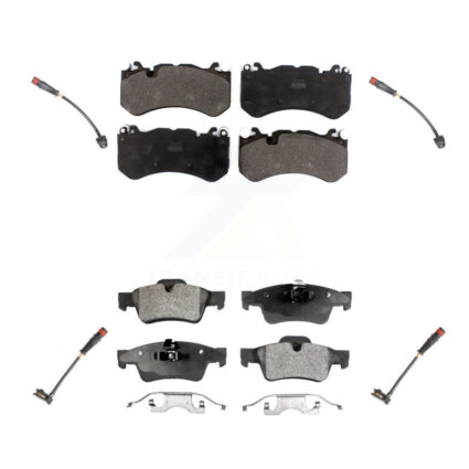 Front Rear Semi-Metallic Disc Brake Pad And Wear Sensor Kit For Mercedes-Benz G63 AMG G65 KPW-100330
