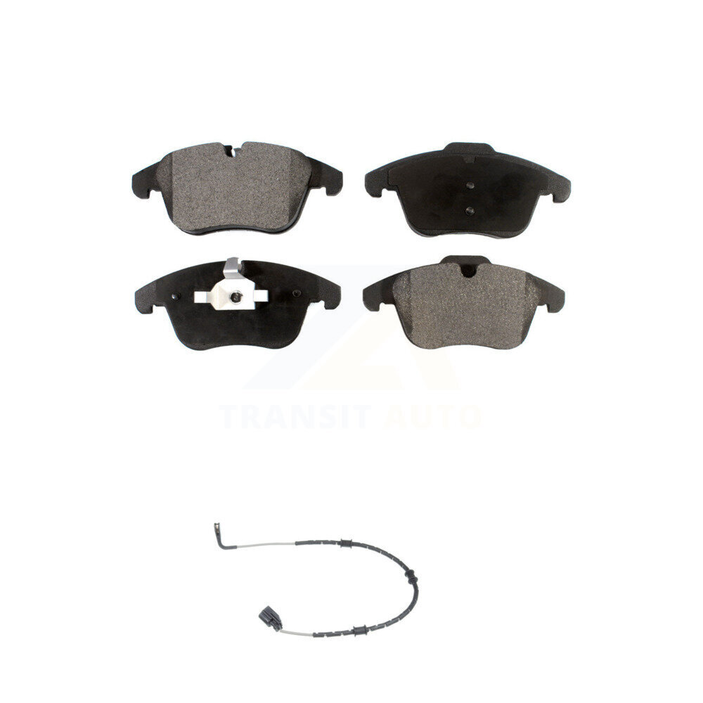 Front Semi-Metallic Disc Brake Pads And Wear Sensors Kit For Jaguar XF KPW-100591