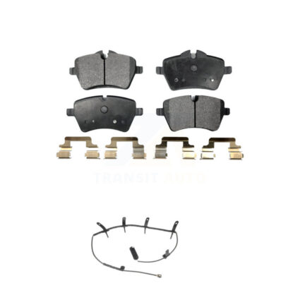 Front Semi-Metallic Disc Brake Pads And Wear Sensors Kit For Mini Cooper KPW-100677