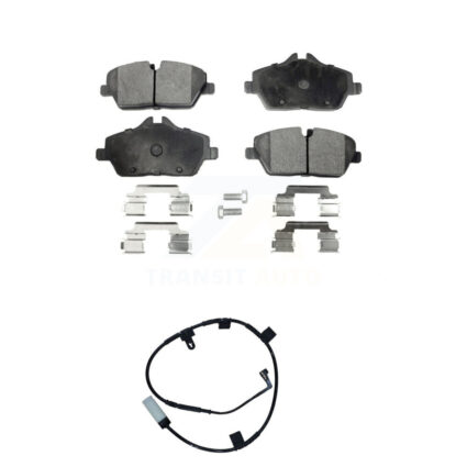 Front Semi-Metallic Disc Brake Pads And Wear Sensors Kit For Mini Cooper KPW-100681