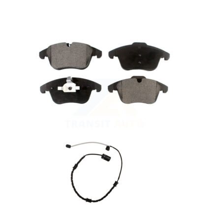 Front Semi-Metallic Brake Pad Wear Sensor Kit For 07 Jaguar XK 4.2L with Disc rear brakes KPW-100729