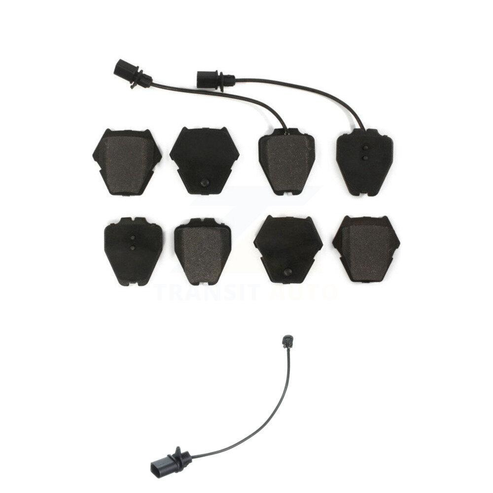 Front Semi-Metallic Disc Brake Pads And Extra Wear Sensors Kit For Volkswagen Passat KPW-100730
