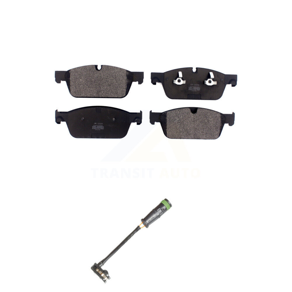 Front Semi-Metallic Disc Brake Pads & Wear Sensor Kit For 2017 Mercedes-Benz GLS350d 3.0L KPW-100735