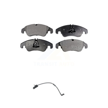 Front Semi-Metallic Disc Brake Pads And Wear Sensors Kit For Audi A7 Quattro A6 KPW-100758