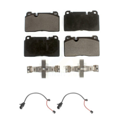 Front Semi-Metallic Disc Brake Pads And Wear Sensors Kit For Audi Q5 KPW-100794