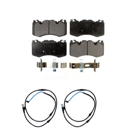 Front Semi-Metallic Brake Pad Wear Sensor Kit For Land Rover Range Sport with 380mm Rotor KPW-100825