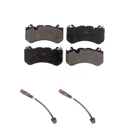 Front Semi-Metallic Brake Pads Wear Sensor Kit For Mercedes-Benz G63 AMG C63 SLS SL63 E63 KPW-100833