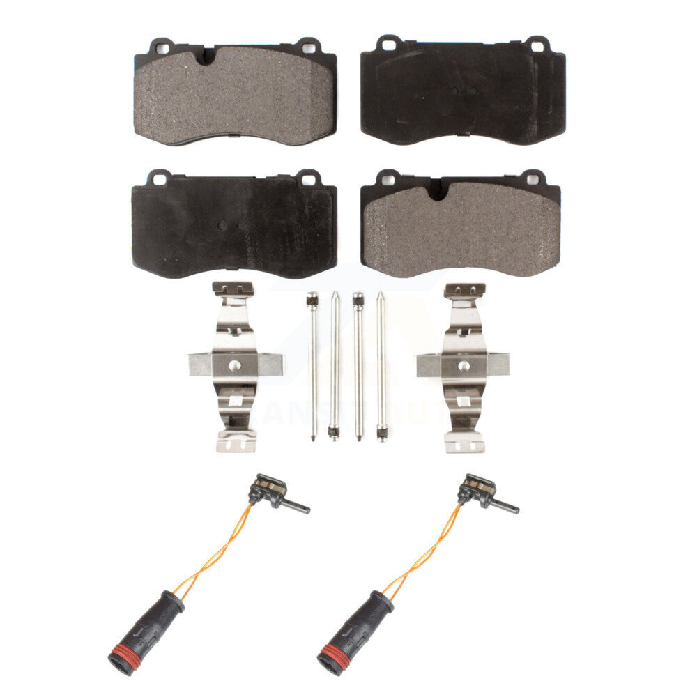 Front Semi-Metallic Disc Brake Pad And Wear Sensor Kit For Mercedes-Benz SL550 S350 CL550 KPW-100835