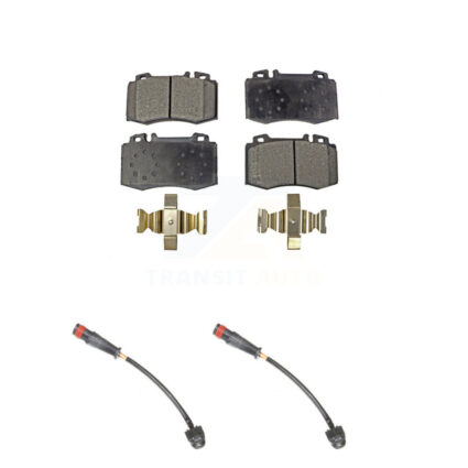 Front Semi-Metallic Disc Brake Pads And Wear Sensor Kit For Mercedes-Benz SL500 SLK55 AMG KPW-100839