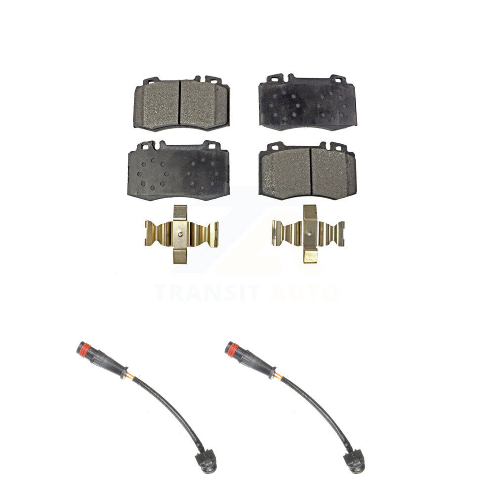 Front Semi-Metallic Disc Brake Pads And Wear Sensor Kit For Mercedes-Benz SL500 SLK55 AMG KPW-100839