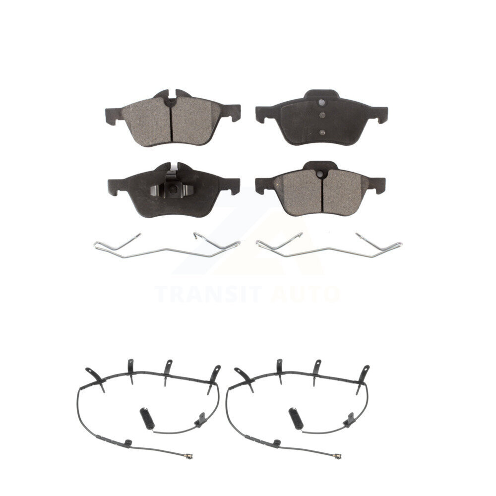 Front Semi-Metallic Disc Brake Pads And Wear Sensors Kit For Mini Cooper KPW-100873