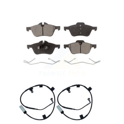 Front Semi-Metallic Disc Brake Pads And Wear Sensors Kit For Mini Cooper KPW-100876