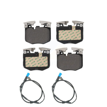 Front Semi-Metallic Brake Pads & Wear Sensor Kit For BMW X3 X4 With Blue Painted Calipers KPW-100905