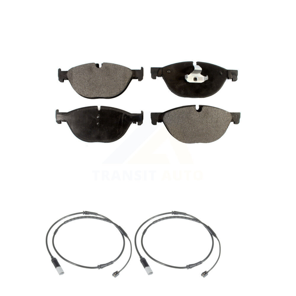 Front Semi-Metallic Brake Pad Wear Sensor Kit For BMW 650i xDrive Gran Coupe 550i 750i GT KPW-100908