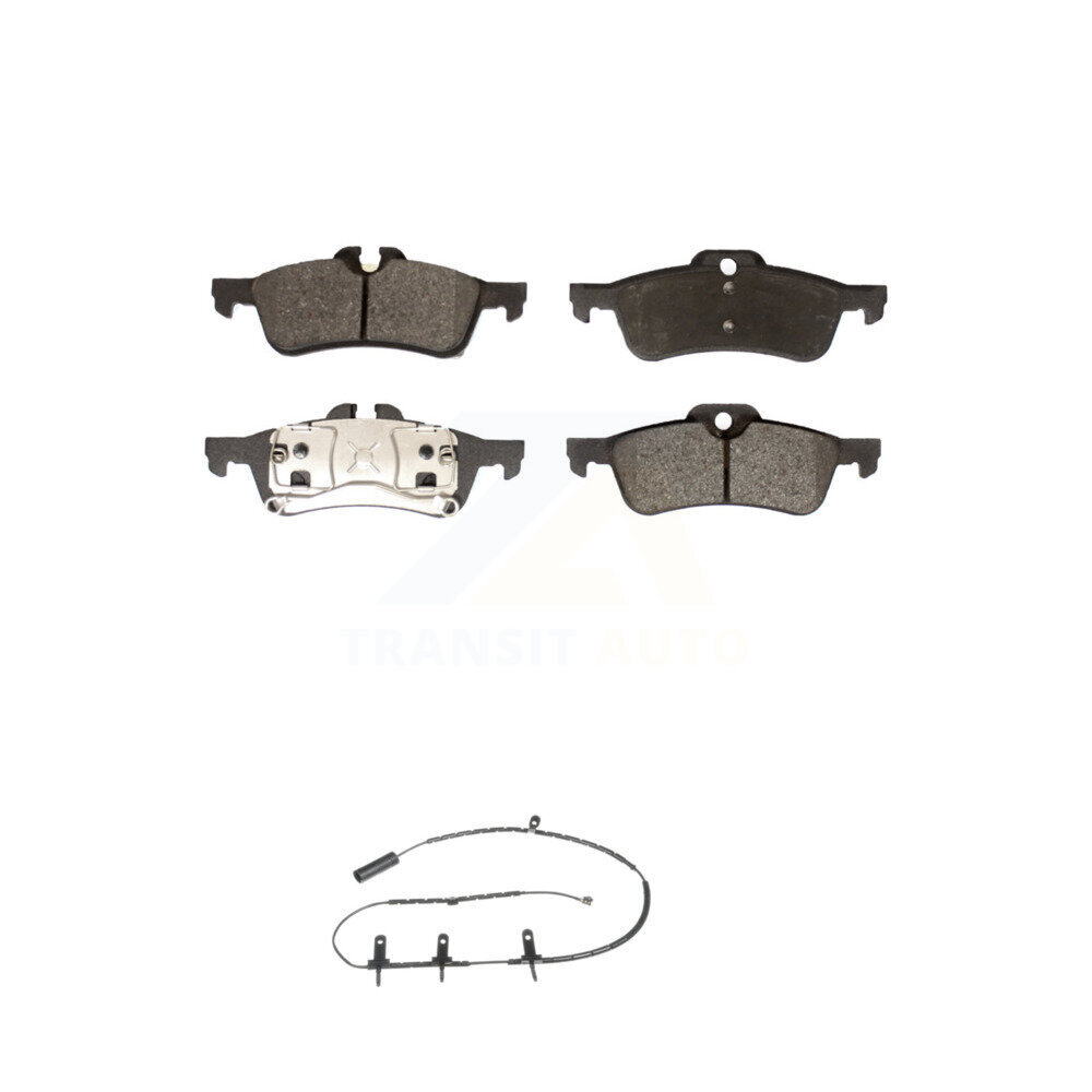 Rear Semi-Metallic Disc Brake Pads And Wear Sensors Kit For Mini Cooper KPW-100969