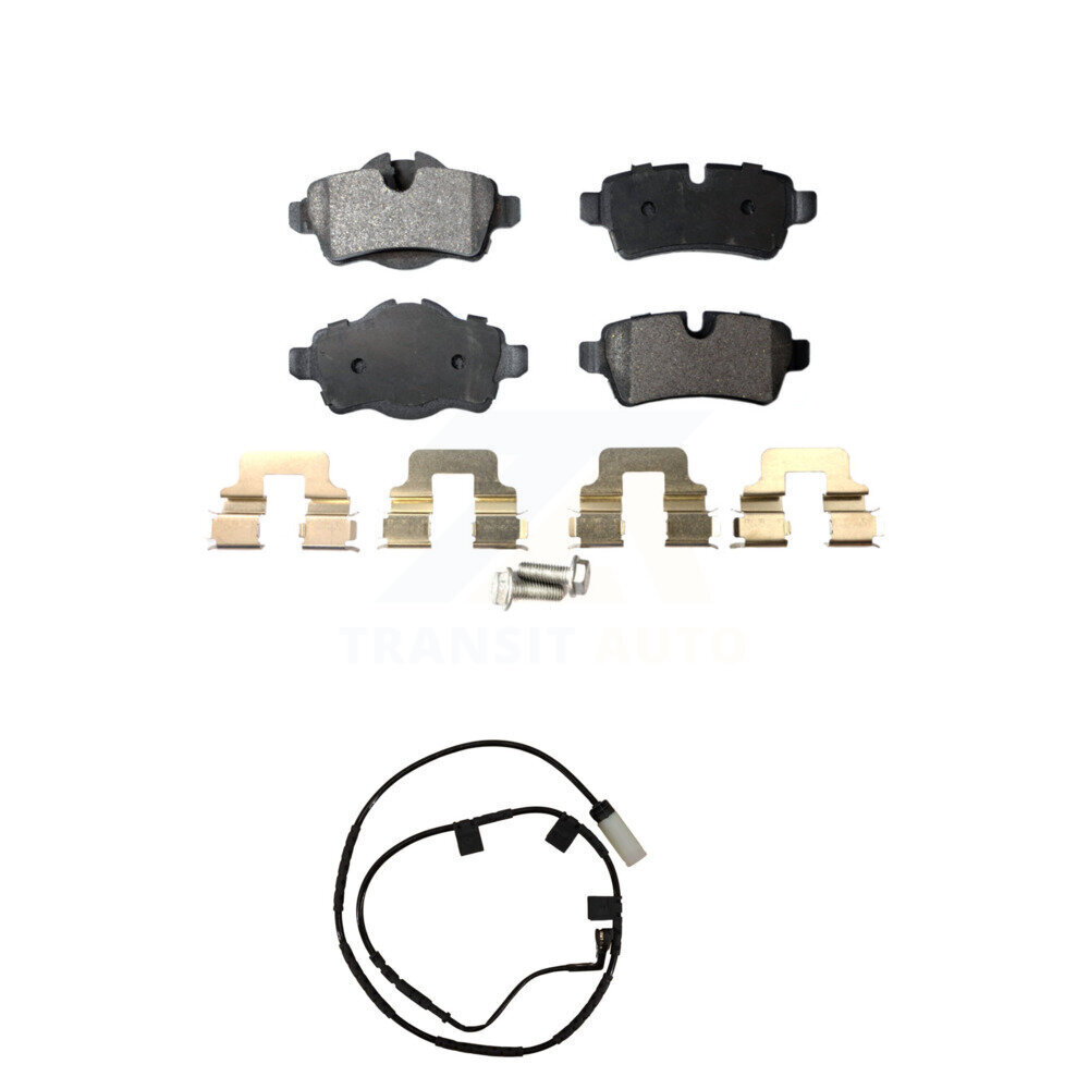 Rear Semi-Metallic Disc Brake Pads And Wear Sensors Kit For Mini Cooper KPW-100970