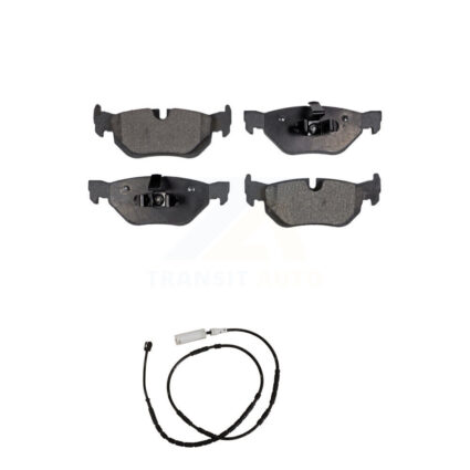 Rear Semi-Metallic Disc Brake Pads And Wear Sensors Kit For BMW X1 KPW-101014