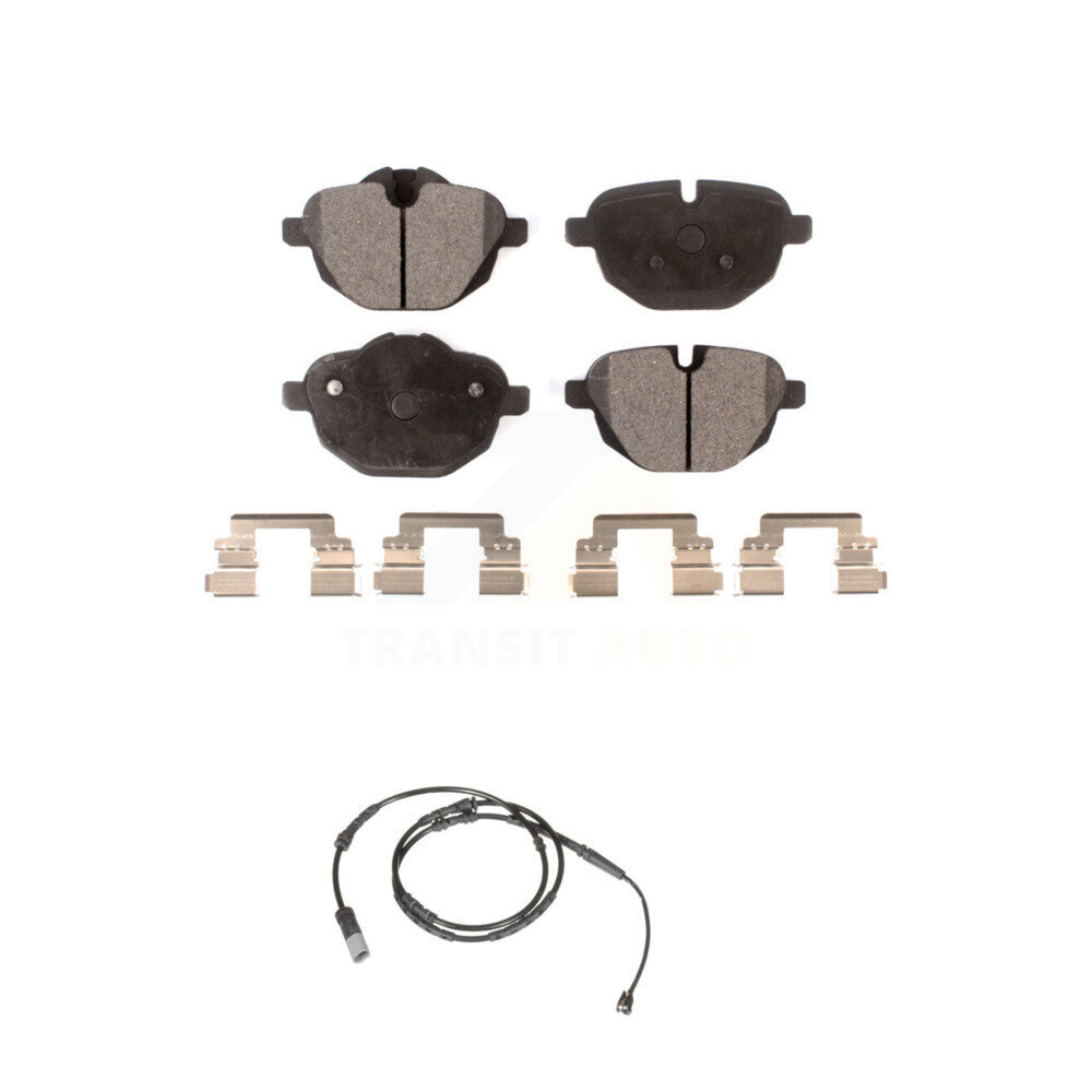 Rear Semi-Metallic Disc Brake Pads And Wear Sensors Kit For BMW X3 X4 KPW-101024