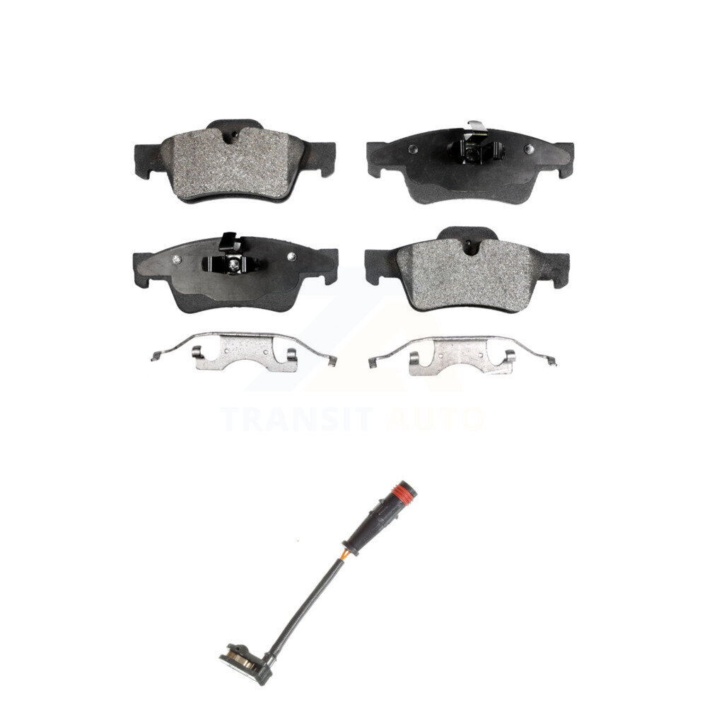 Rear Semi-Metallic Brake Pad & Wear Sensor Kit For Mercedes-Benz ML350 R350 G63 AMG GL450 KPW-101037