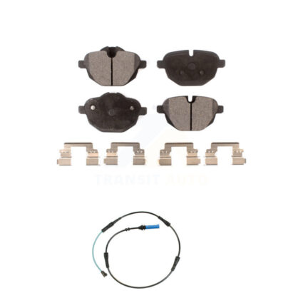 Rear Semi-Metallic Disc Brake Pads And Wear Sensors Kit For BMW 530i xDrive KPW-101076