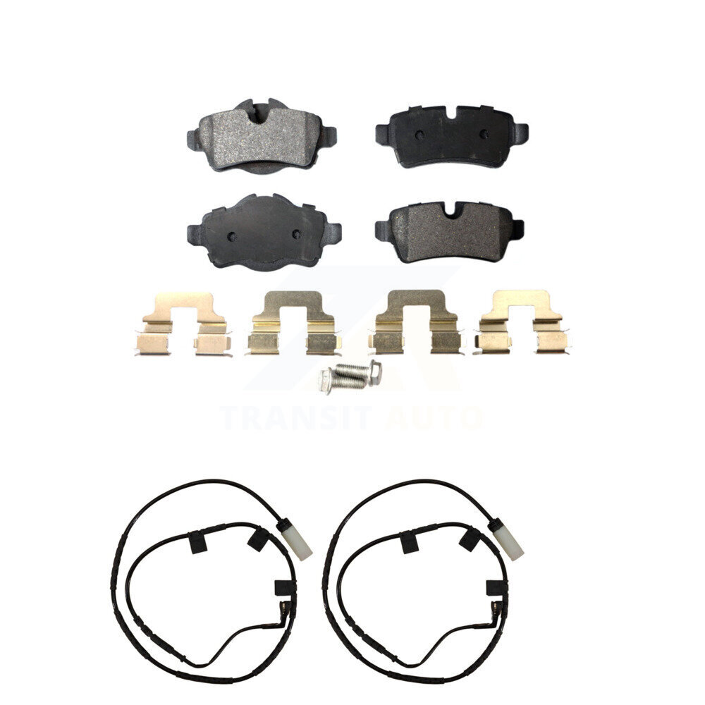 Rear Semi-Metallic Disc Brake Pads And Wear Sensors Kit For Mini Cooper KPW-101106