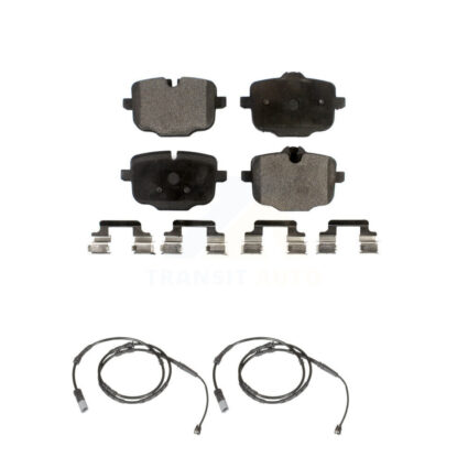 Rear Semi-Metallic Disc Brake Pads And Wear Sensors Kit For 2012 BMW X3 From 10 11 KPW-101159