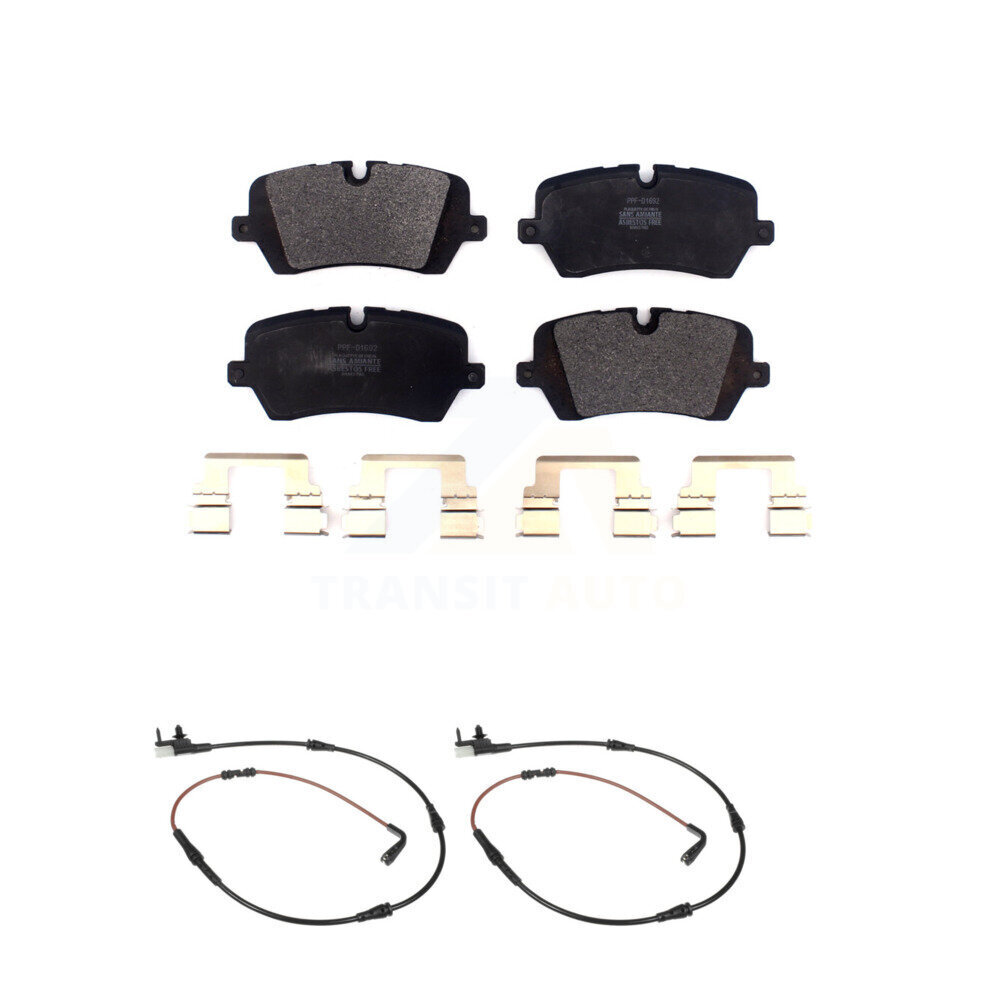 Rear Semi-Metallic Disc Brake Pads & Wear Sensor Kit For Land Rover Range Sport Discovery KPW-101161