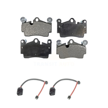 Rear Semi-Metallic Disc Brake Pads And Wear Sensors Kit For Porsche Cayenne KPW-101200