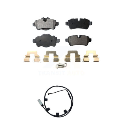 Rear Semi-Metallic Disc Brake Pads And Wear Sensors Kit For Mini Cooper KPW-101327