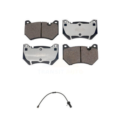Front Semi-Metallic Disc Brake Pads And Wear Sensors Kit For Audi Q5 2.0L KPW-101384