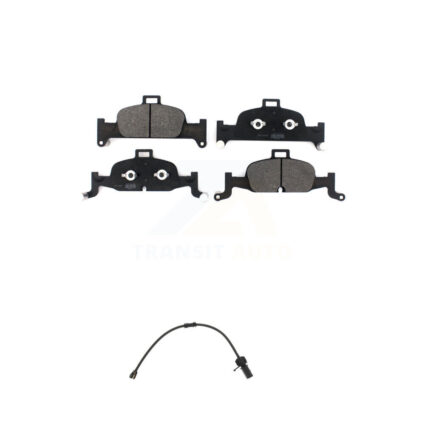 Front Semi-Metallic Brake Pad Wear Sensor Kit For 20 Audi Q5 2.0L Without Brembo Calipers KPW-101385