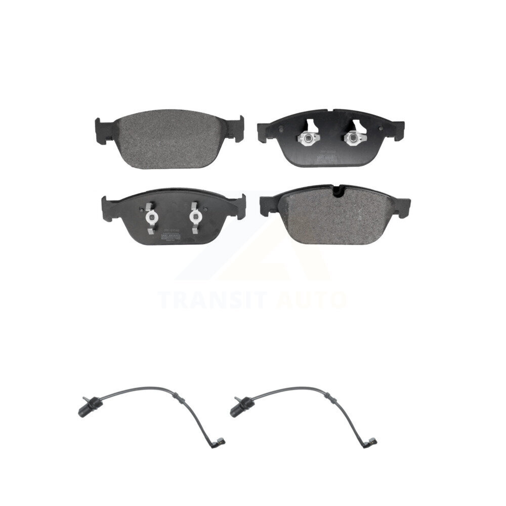 Front Semi-Metallic Disc Brake Pads And Wear Sensors Kit For Audi SQ5 A8 Quattro KPW-101394
