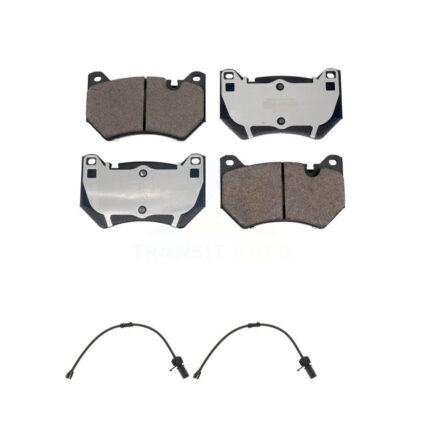 Front Semi-Metallic Disc Brake Pads And Wear Sensors Kit For Audi Q5 2.0L KPW-101403