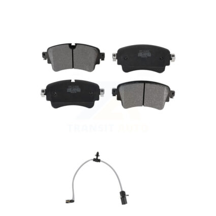 Rear Semi-Metallic Brake Pad And Wear Sensor Kit For Audi Q5 A6 Quattro A7 Sportback PHEV KPW-101423