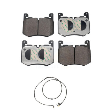 Front Semi-Metallic Brake Pads & Wear Sensor Kit For Jaguar F-Pace Land Rover Range Velar KPW-101561