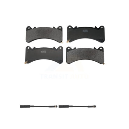 Front Semi-Metallic Brake Pads Wear Sensor Kit For GMC Chevrolet Silverado 1500 Sierra XL KPW-101594