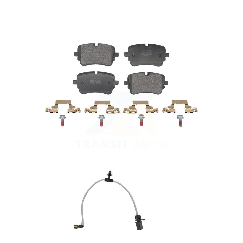 Rear Semi-Metallic Brake Pads & Wear Sensor Kit For Audi e-tron Quattro Sportback S6 S7 S KPW-101608