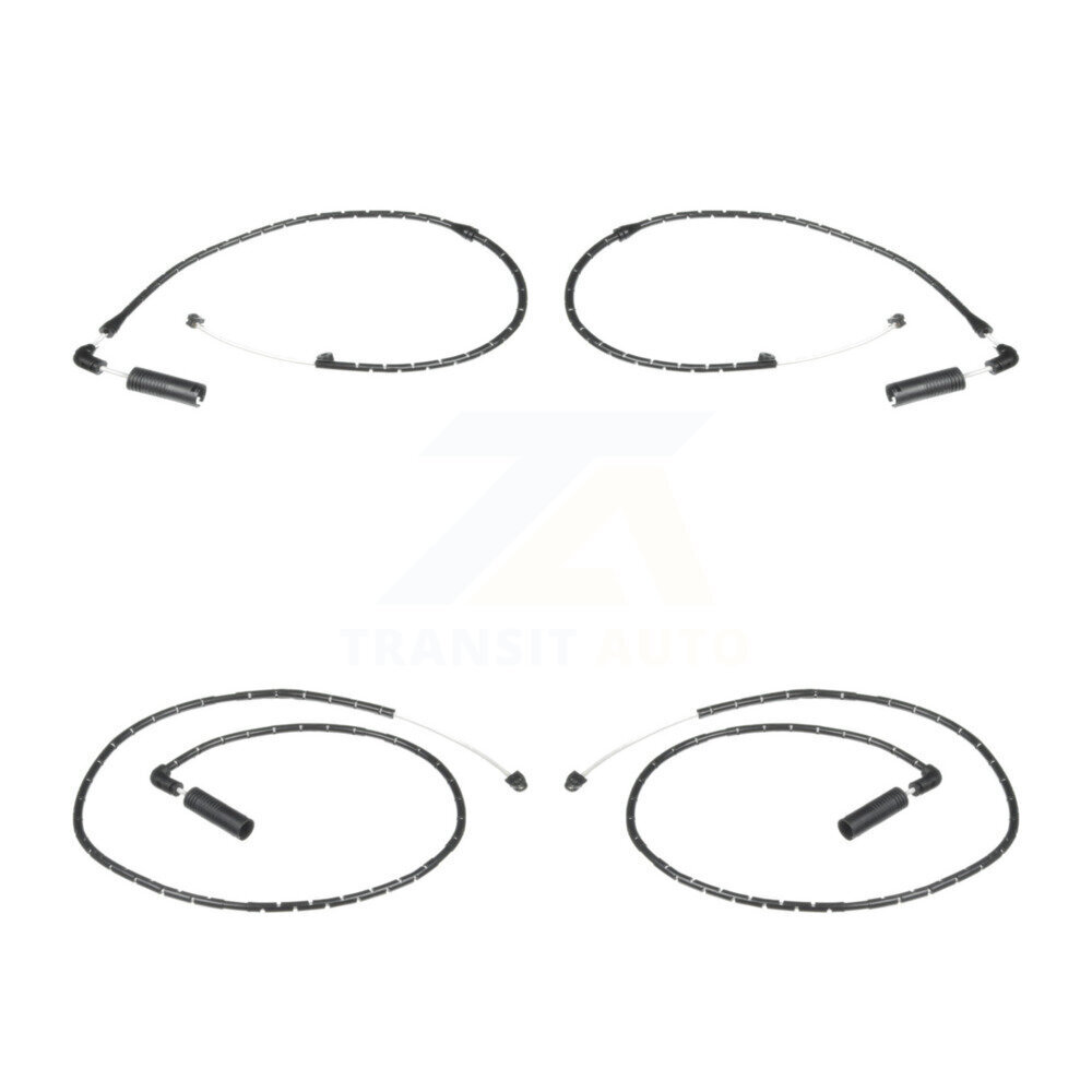 Front Rear Brake Pads Wear Sensor (4 Pack) For 2004-2010 BMW X3 KSE-100116