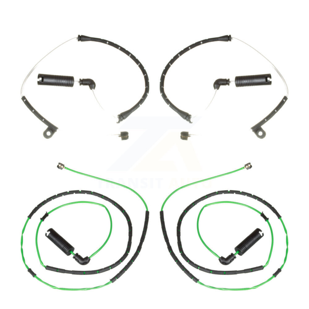 Front Rear Brake Pads Wear Sensor (4 Pack) For 2006-2008 BMW Z4 3.2L KSE-100127