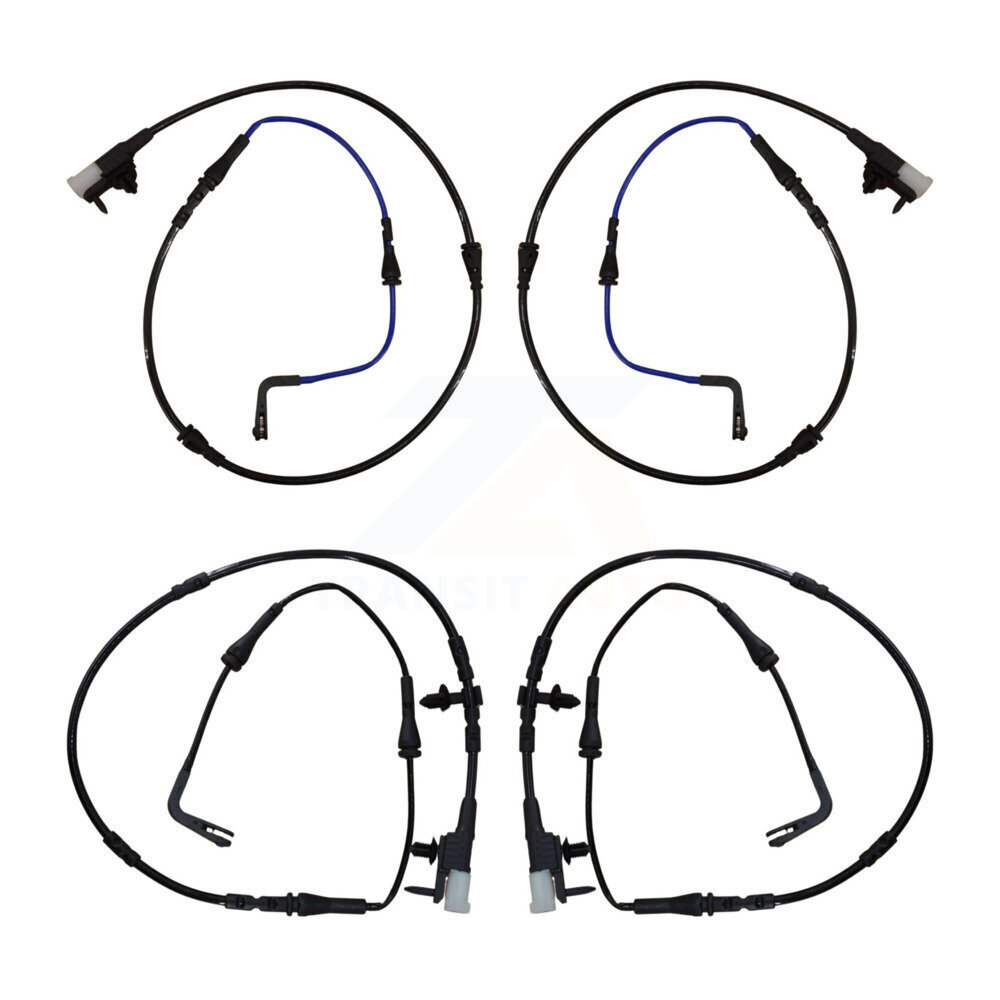 Front Rear Brake Pads Wear Sensor (4 Pack) For Jaguar XE XF KSE-100135