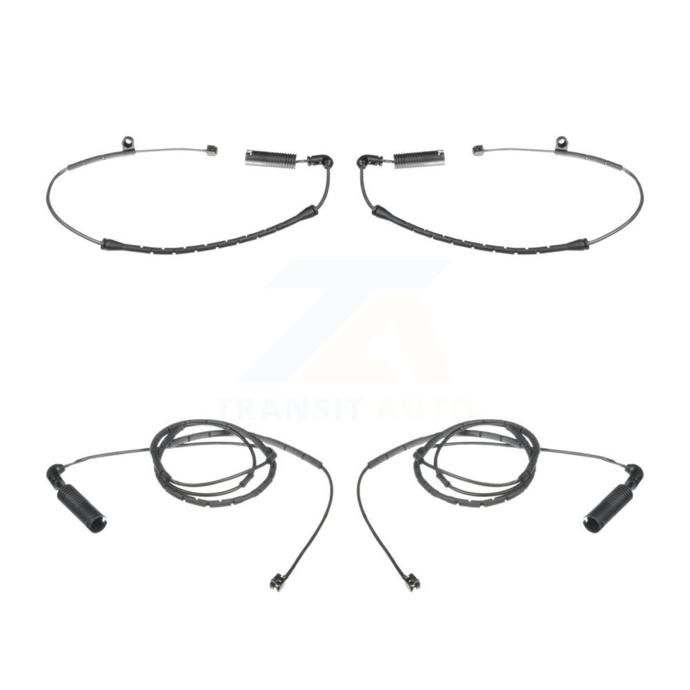 Front Rear Brake Pads Wear Sensor (4 Pack) For BMW 325i 325Ci 320i 323i 328i 323Ci 328Ci KSE-100158