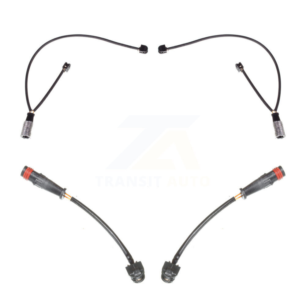 Front Rear Brake Pads Wear Sensor (4 Pack) For 2014 Mercedes-Benz CLS63 AMG S 5.5L KSE-100170