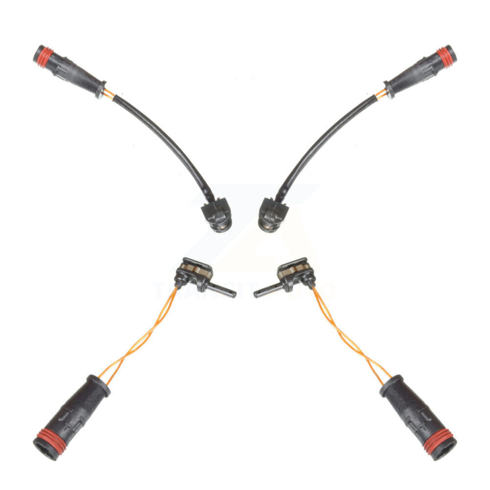 Front Rear Brake Pads Wear Sensor (4 Pack) For Mercedes-Benz S550 SL500 S63 AMG C63 S E63 KSE-100172