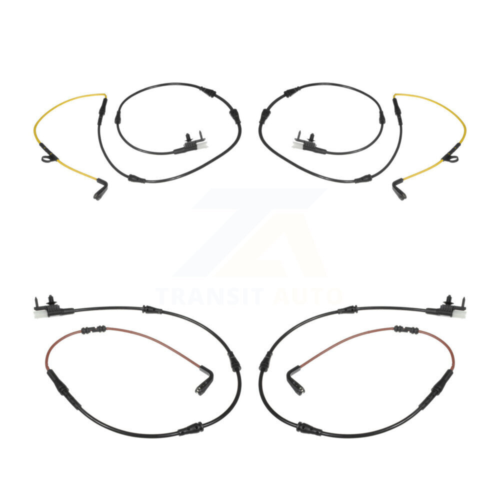 Front Rear Brake Pads Wear Sensor (4 Pack) For Land Rover Range Sport Discovery KSE-100177