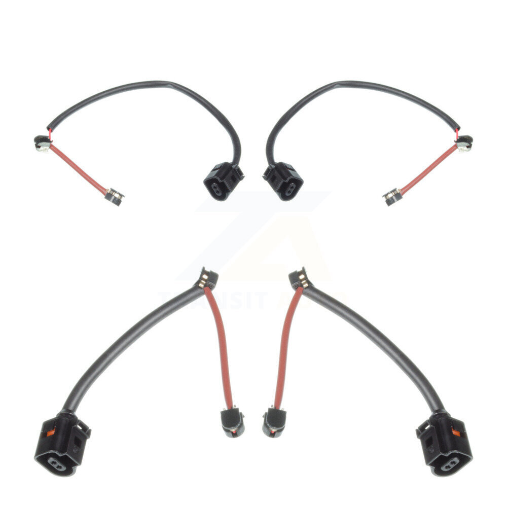 Front Rear Brake Pads Wear Sensor (4 Pack) For Porsche Taycan Panamera KSE-100179