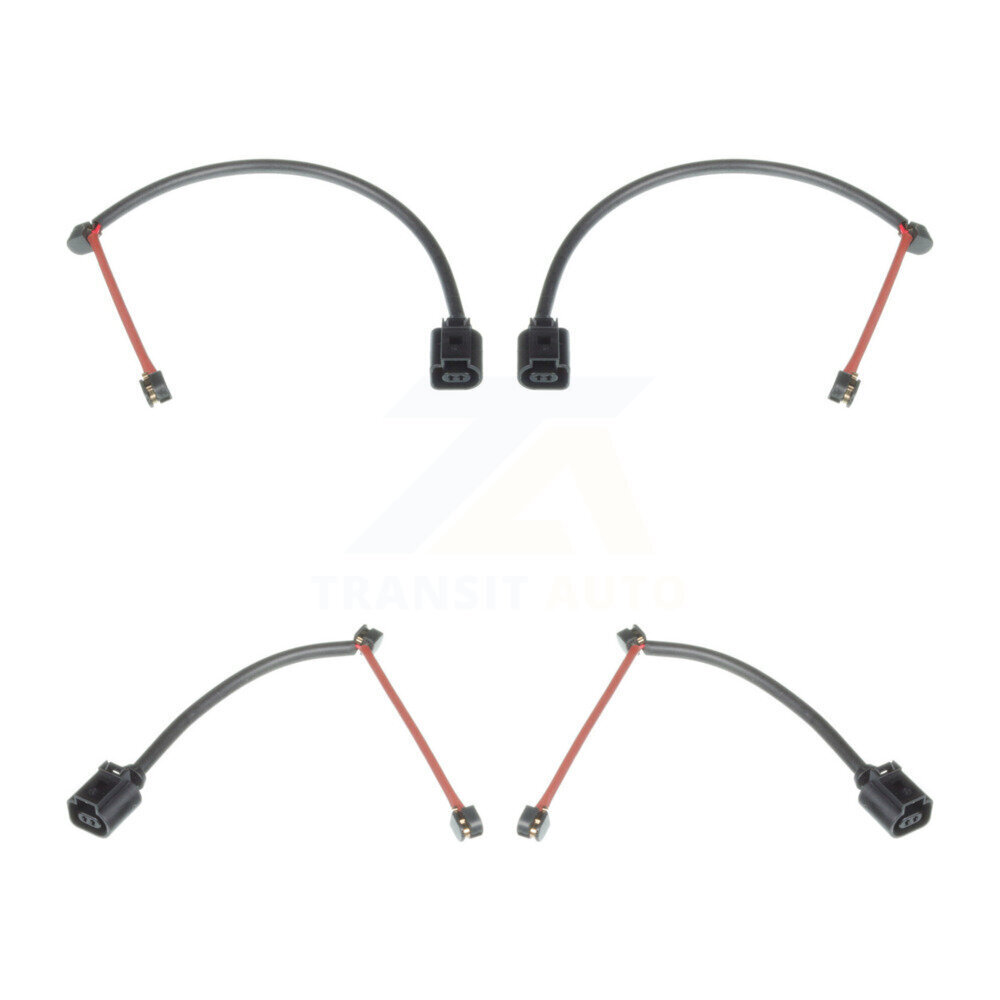 Front Rear Brake Pads Wear Sensor (4 Pack) For Porsche 718 Cayman Boxster KSE-100182