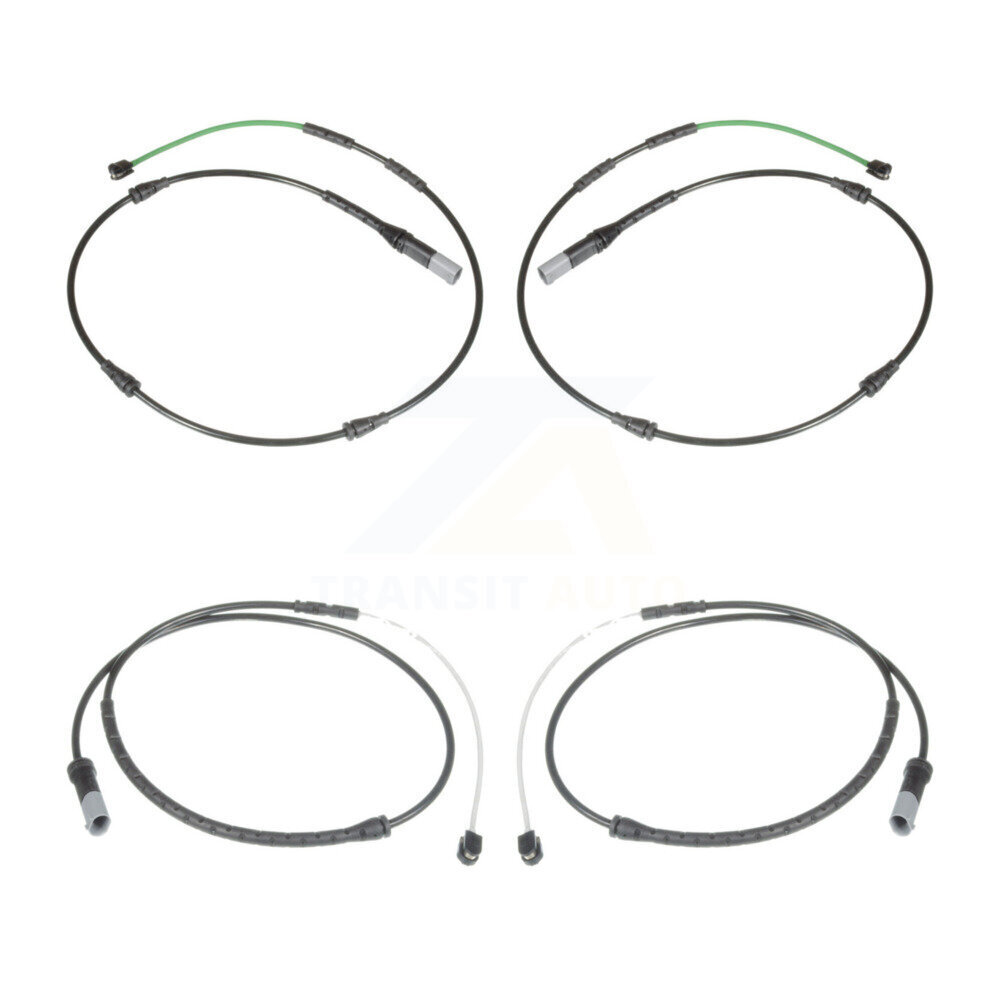Front Rear Brake Pads Wear Sensor (4 Pack) For BMW X5 X6 KSE-100192